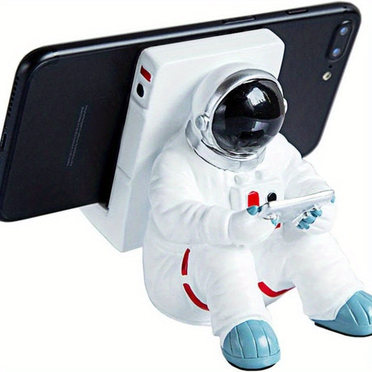 Creative Astronaut Desk Phone Holder - Universal Cell Phone and Tablet Stand, Perfect For iPhone, For iPad, and For SamSung Phones