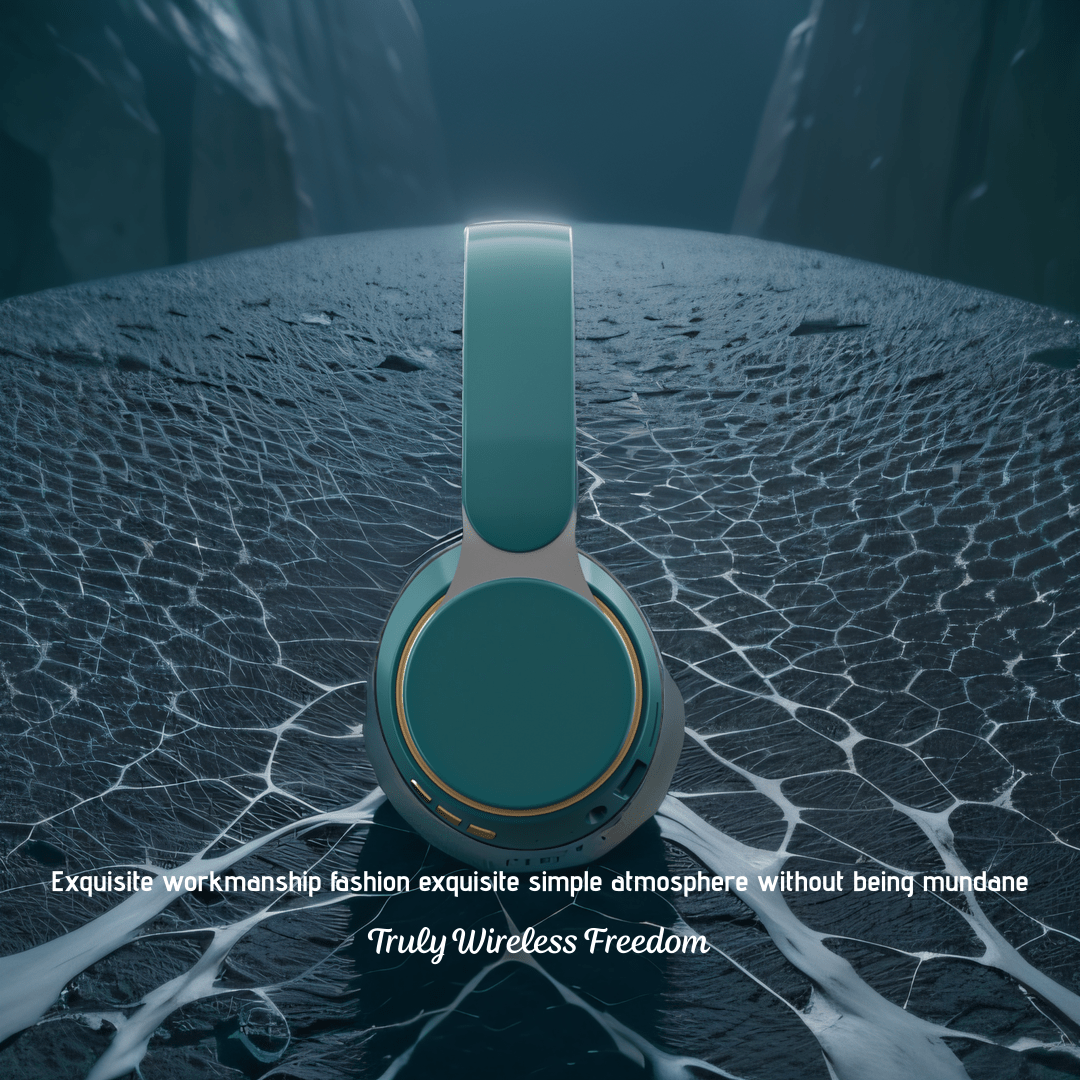 Stylish wireless headphones, super high sound quality, deep bass, 20 hours of playback time wireless headphones, microphone, hi-Fi stereo folding portable headphones, suitable for home office phones