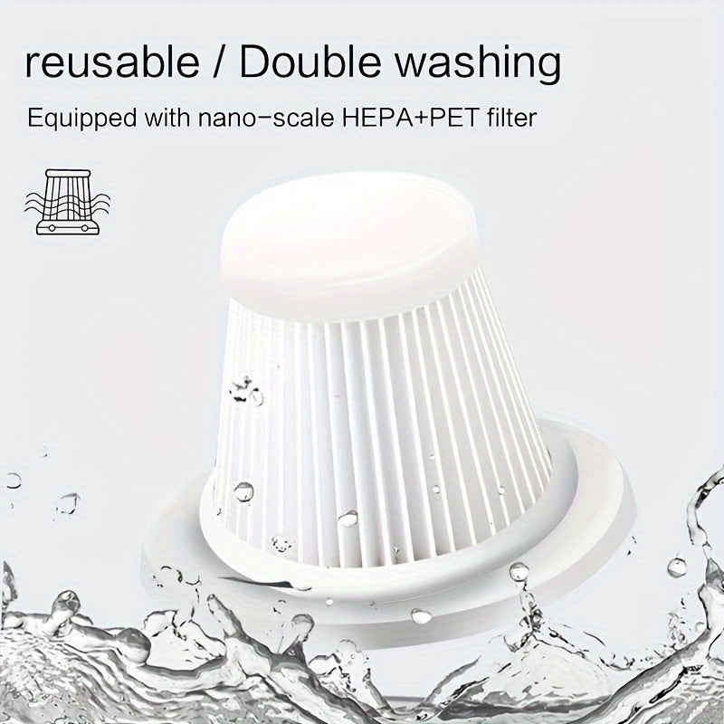 Pink car wireless vacuum cleaner super suction super power dry and wet cleaning cat hair pet hair multi-functional cleaning handheld mini portable
