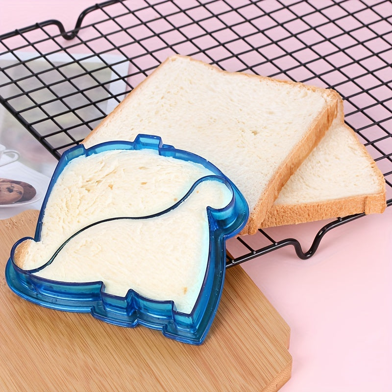 Dinosaur Shape Modeling Bread Slicing Tool - Home users, Students, Office workers, Kitchen enthusiasts - Manual, Use Without Electricity - Suitable for Kitchen, Classroom, Halloween