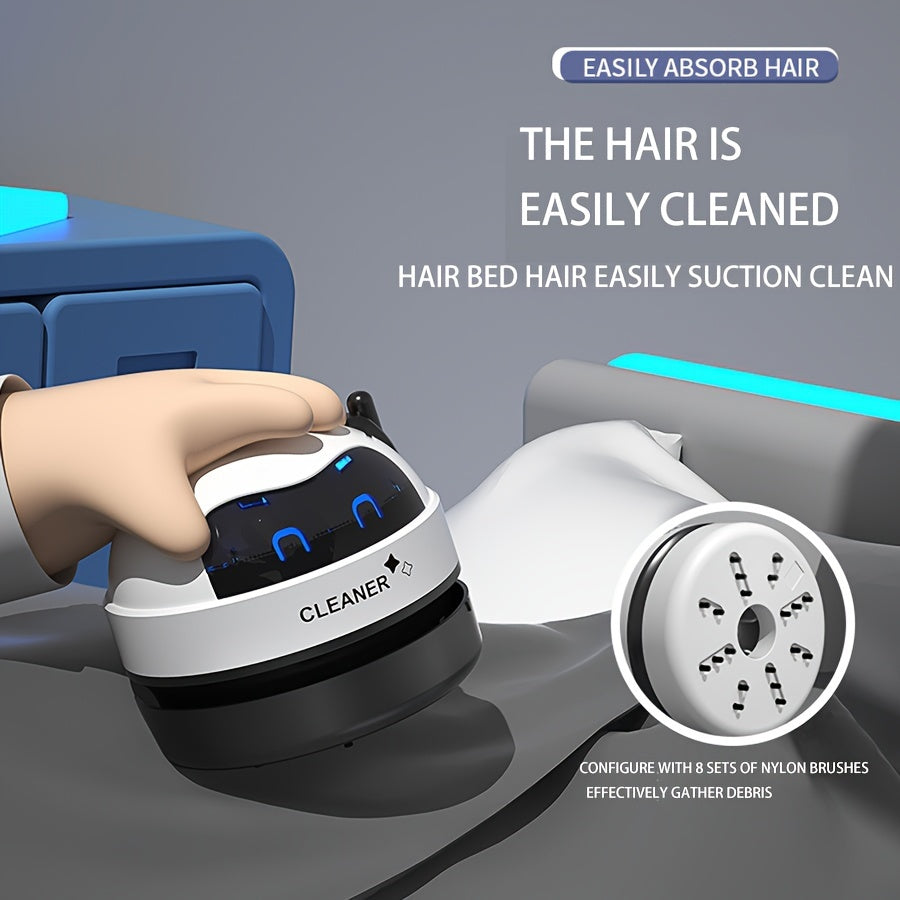 1pc Compact Mini Desktop Vacuum Cleaner - Ultra-Powerful Suction, Compact and Portable, Long-Lasting Rechargeable, Whisper-Quiet Operation, Effective Keyboard and Piano Keyboard Cleaning - Perfect for Home and Office Desktops