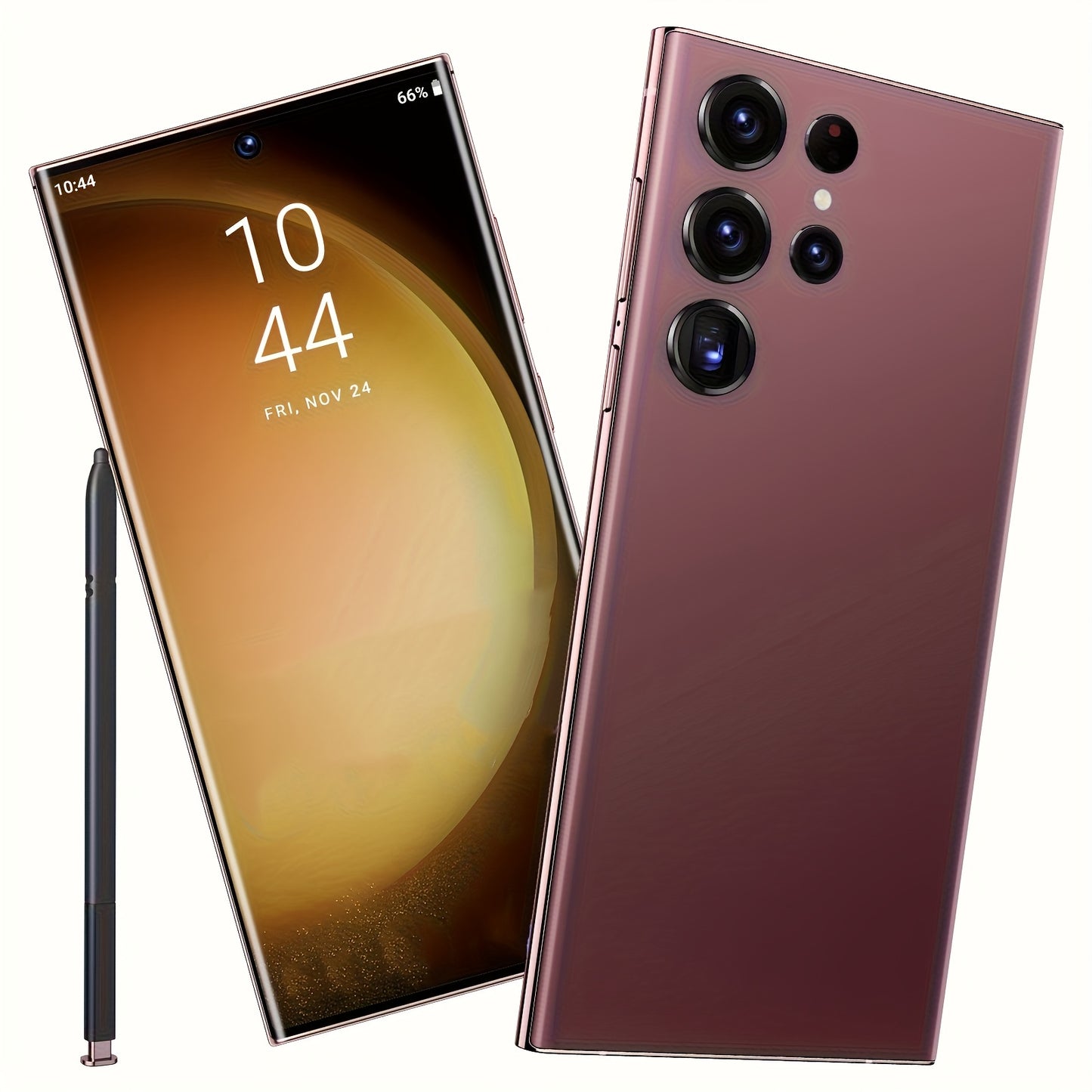 Unlocked Cell Phones With Dual SIM 5G For Android 13 Phone 8GB+256GB, 6.8" HD+ Display, 6800mAh, Facial Recognition Unlocking, GPS, 2024 New Android 13 Smart Phones Gift For Holiday Birthda