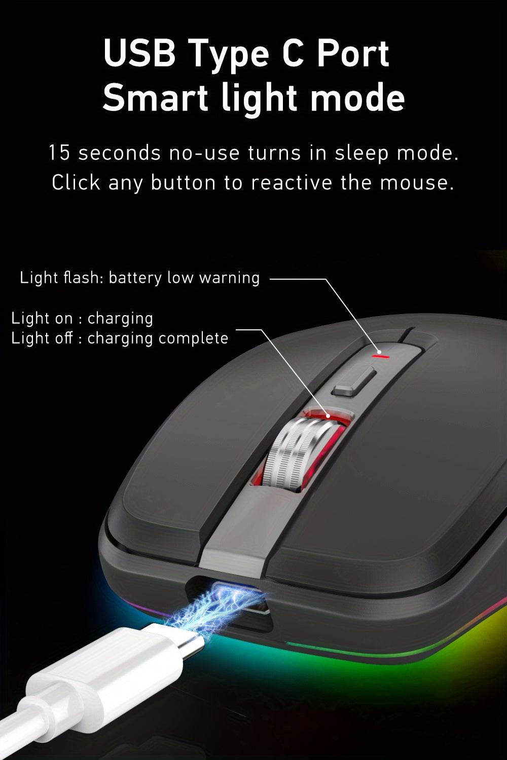 Rechargeable Wireless Mouse With Dual Modes - findify 2025