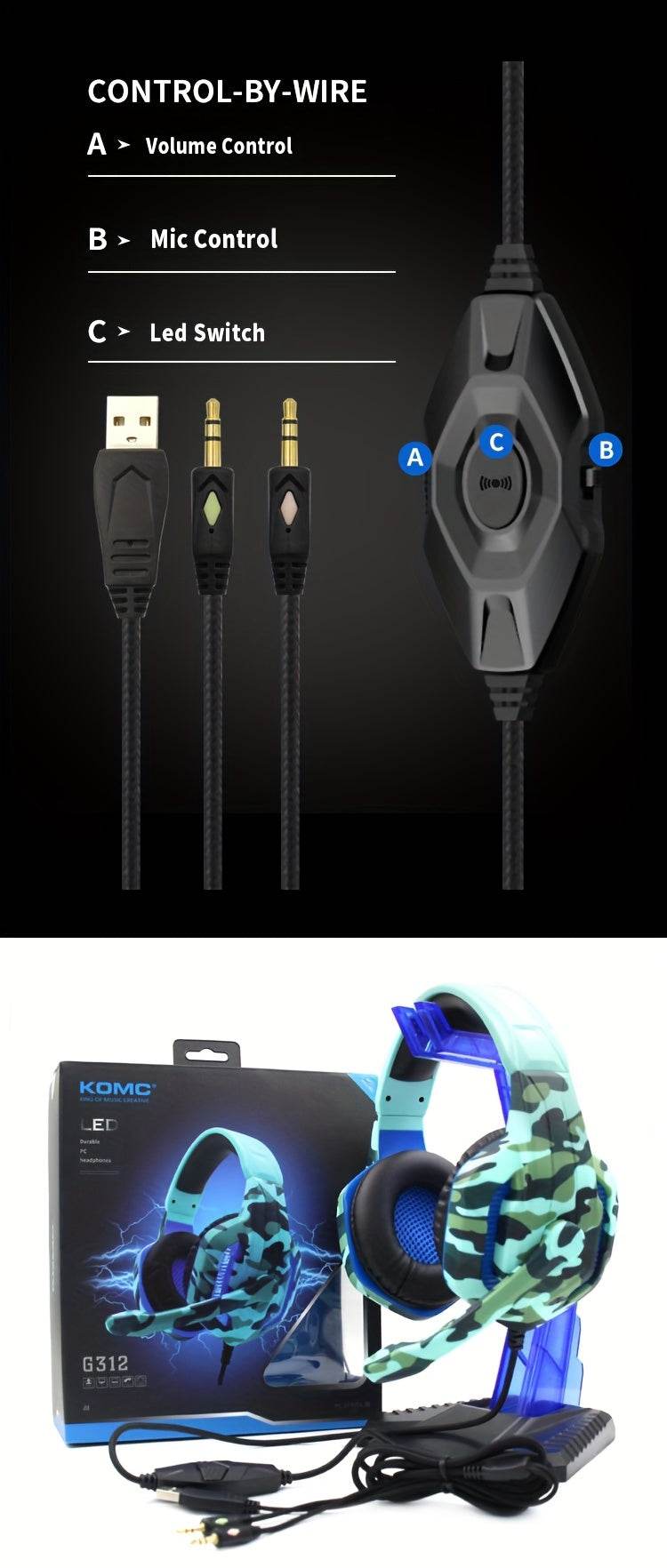 Gaming Headset Computer Accessories PC - findify 2025