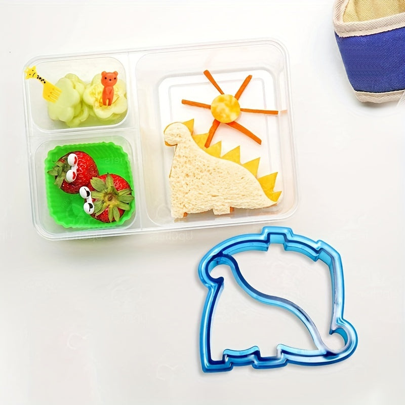 Dinosaur Shape Modeling Bread Slicing Tool - Home users, Students, Office workers, Kitchen enthusiasts - Manual, Use Without Electricity - Suitable for Kitchen, Classroom, Halloween