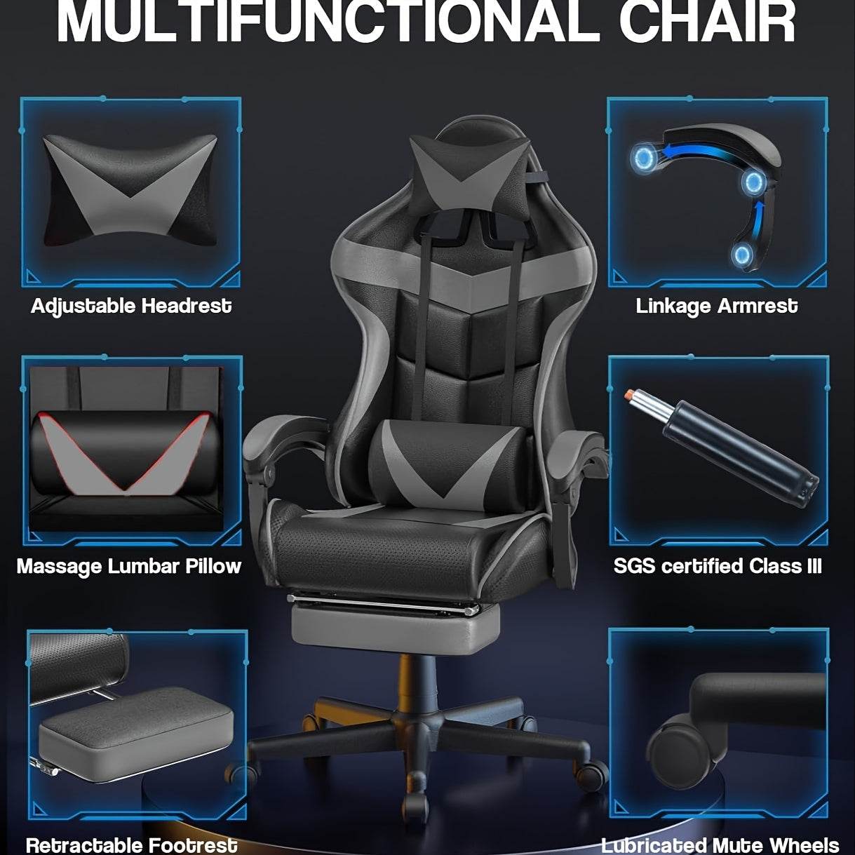 Gogoya High-Back Gaming Chair - findify 2025