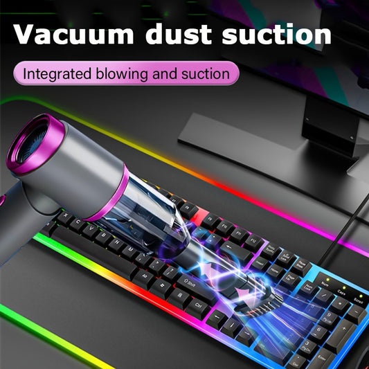 High-Capacity 36V Wireless Handheld Vacuum Cleaner - Powerful Suction for Pet Hair, Dust, and Debris - Rechargeable Lithium 18650 Battery, Cloth Filter, and Multi-Functional Accessories for Car, Home, and Computer Cleaning