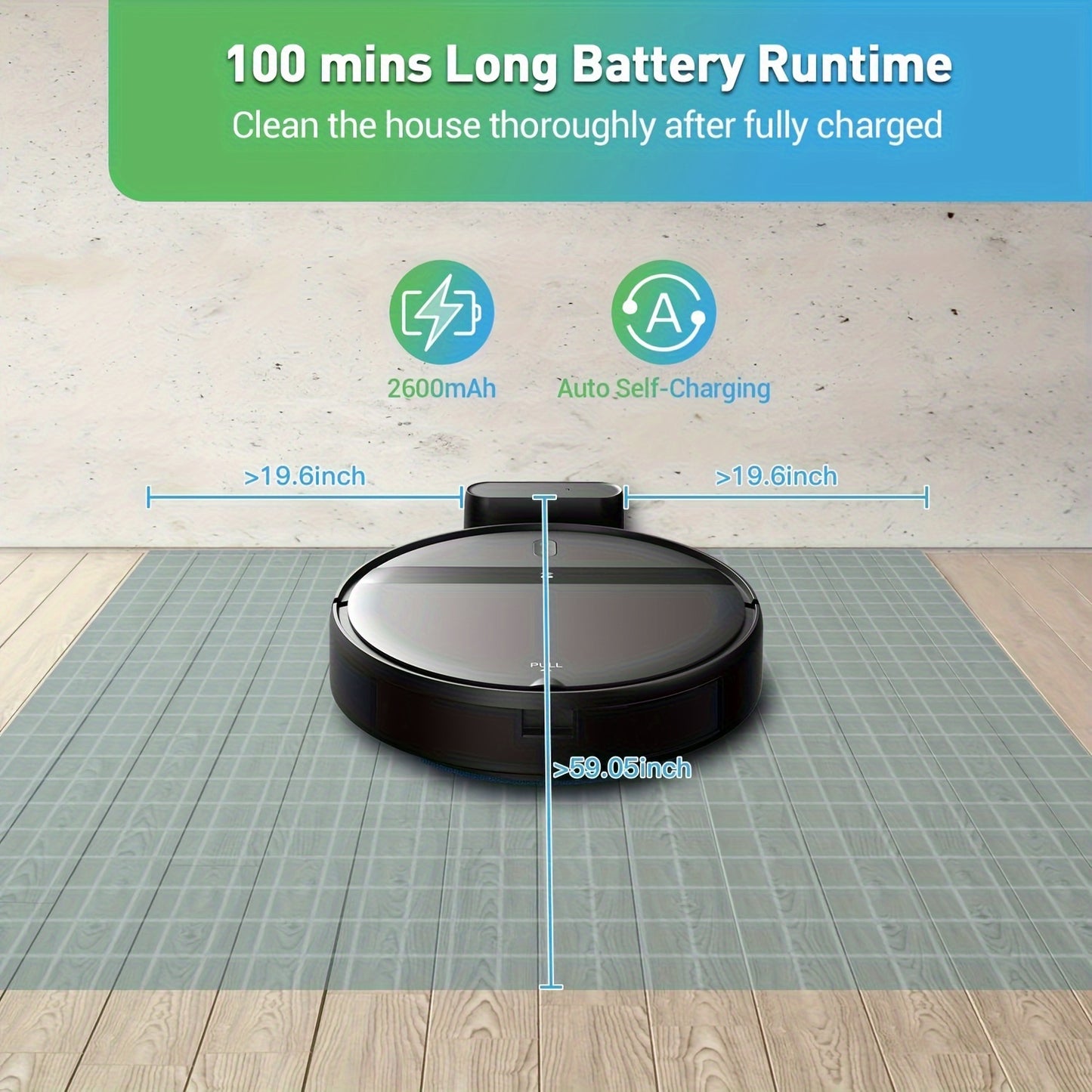 ZCWA G20 Robot Vacuum Cleaner Automatic Charging Intelligent Sweeping Robot Power Application Control Water Tank Wet Robot Vacuum Cleaner Electric Sweeper