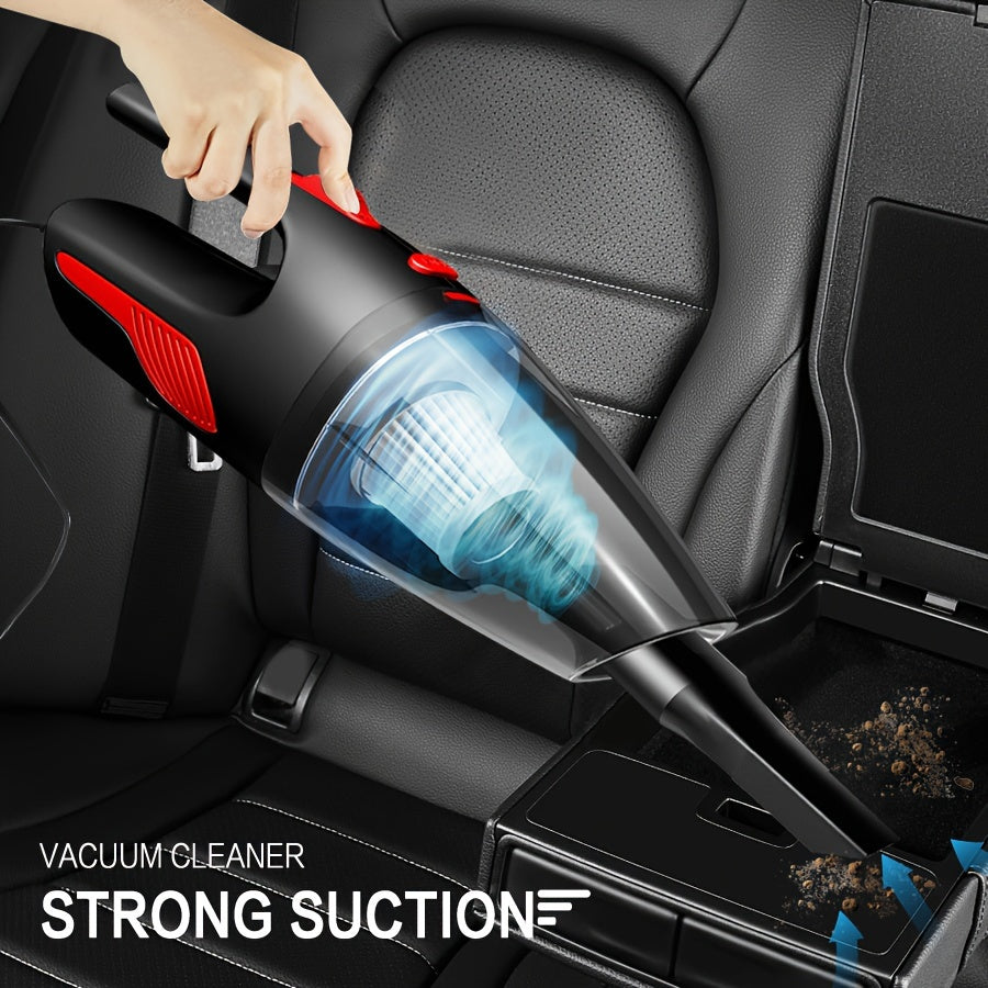 1pc Powerful Mini Household Handheld Vacuum - Kitchen Floor Gap Cleaning Tool for In-Car Wired Vacuum Cleaner and Home Dust Remover with Easy Reach and Deep Cleaning Capabilities
