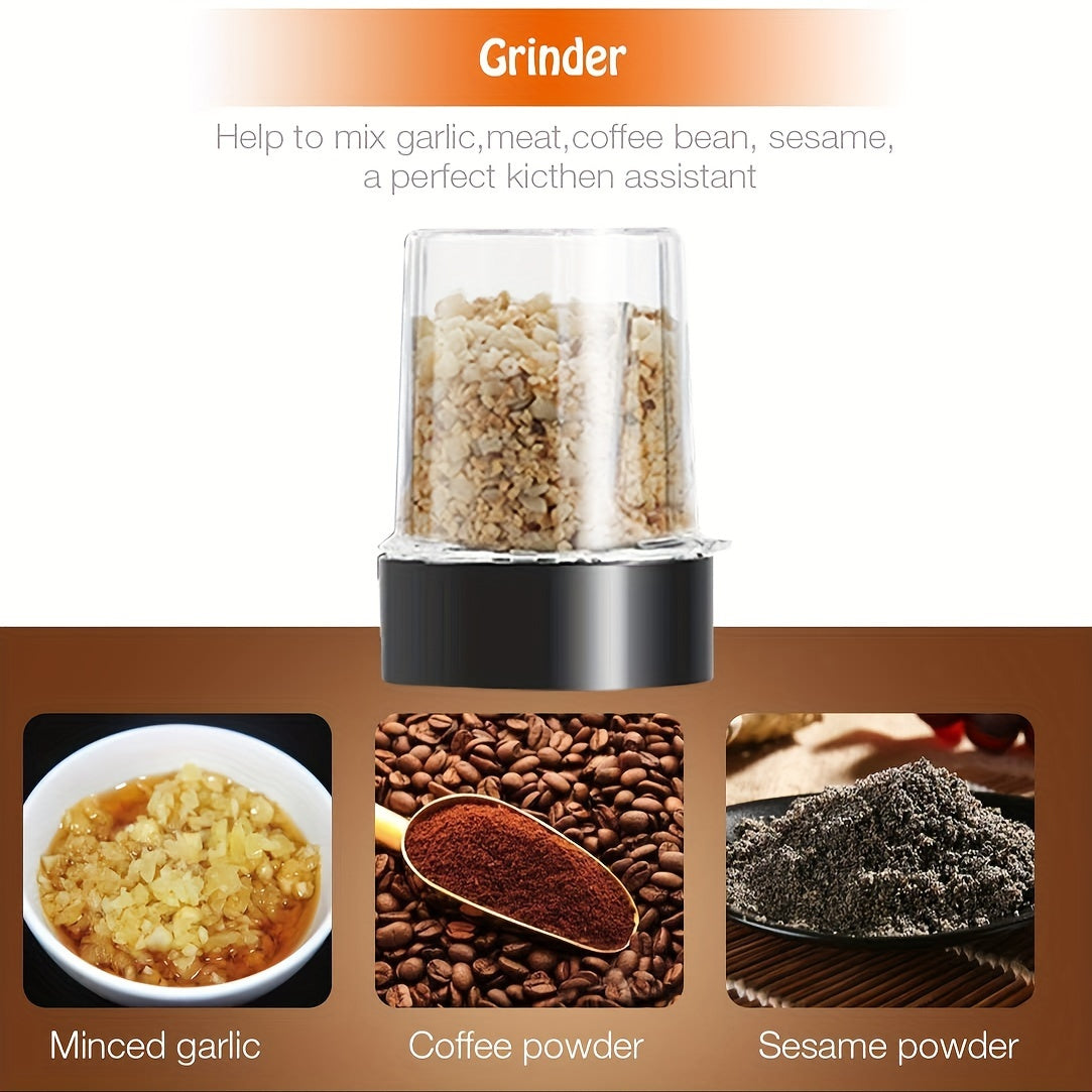 Blender And Food Processor Combo, Blender For Shakes And Smoothies, Personal Blender Small Blender, Suitable For Kitchen, Home, 700W Electric Blender With Mixer Grinder/Blender/Chopper
