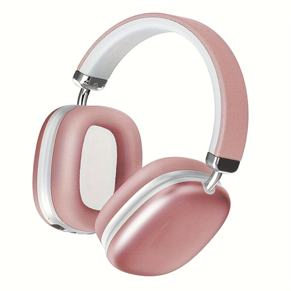 HIFI Stereo Wireless Headphones - Over-ear Lightweight Immersive Audio With Microphone For Gaming, Computers, Home Office Phones