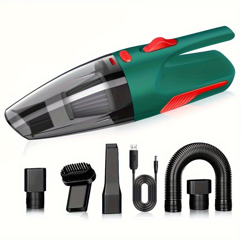 1pc Portable Car Vacuum Cleaner Household Car Dual-use High-power Handheld Wireless Car Vacuum Cleaner USB Charging Wireless Mini Vacuum Cleaner For Home Vacuum Accessories Cleaning Supplies Small Appliance