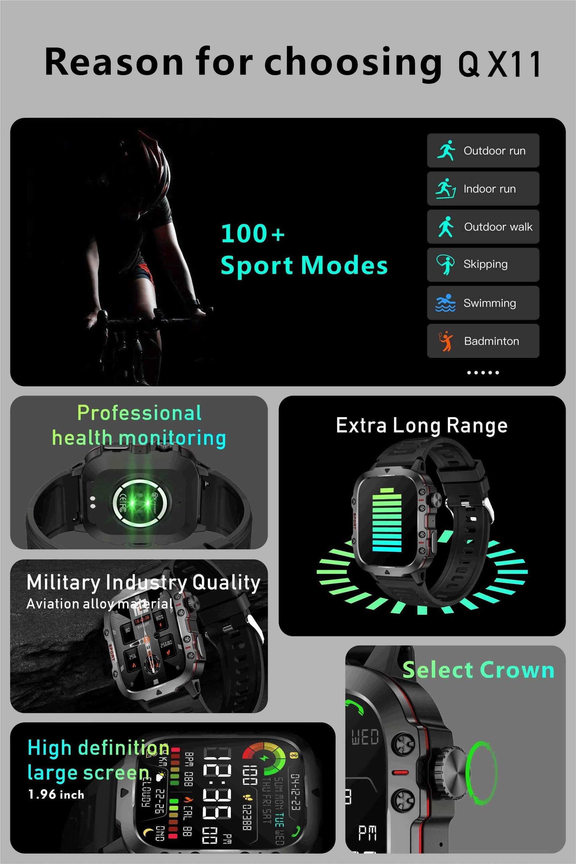 New Rugged Smart Watch Men - findify 2025