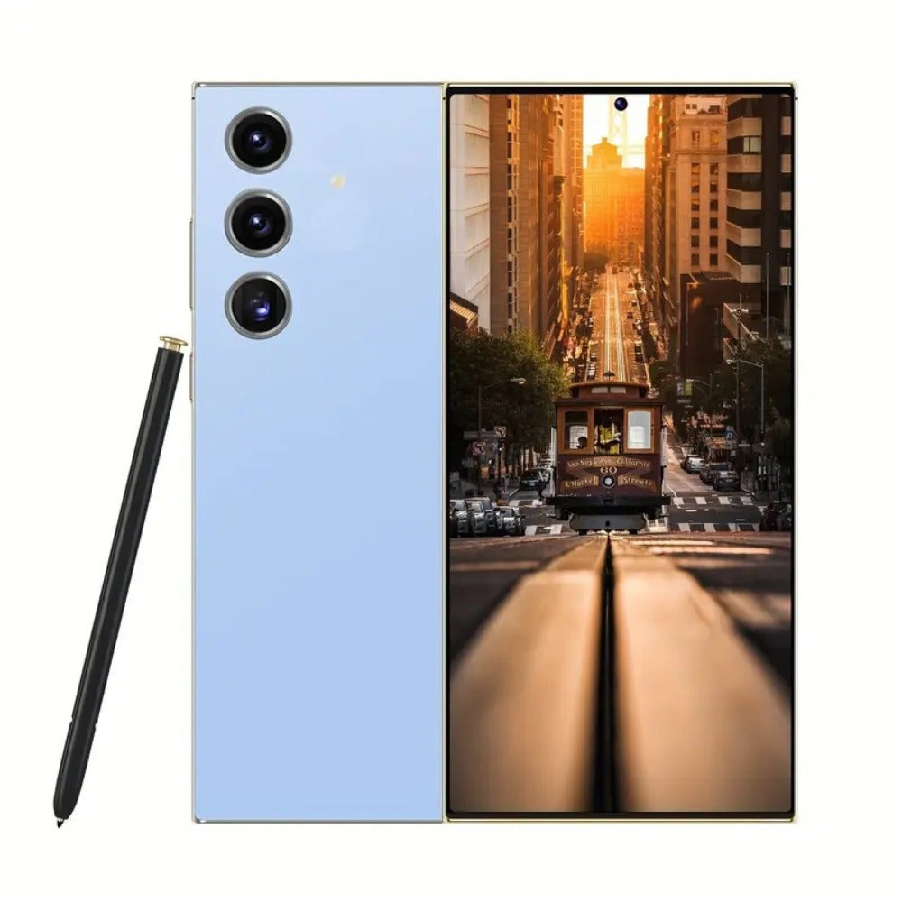 2025 Latest Mobile Phones Unlocked Mobile Phone 5G Mobile Phone Android 13 Smartphone 8GB+256GB/ 6.8&quot; Display/ 48MP+13MP Camera/ 6800 MAh/ Dual SIM/ Built-in Pen/ GPS, Birthday Gifts, Christmas Gifts