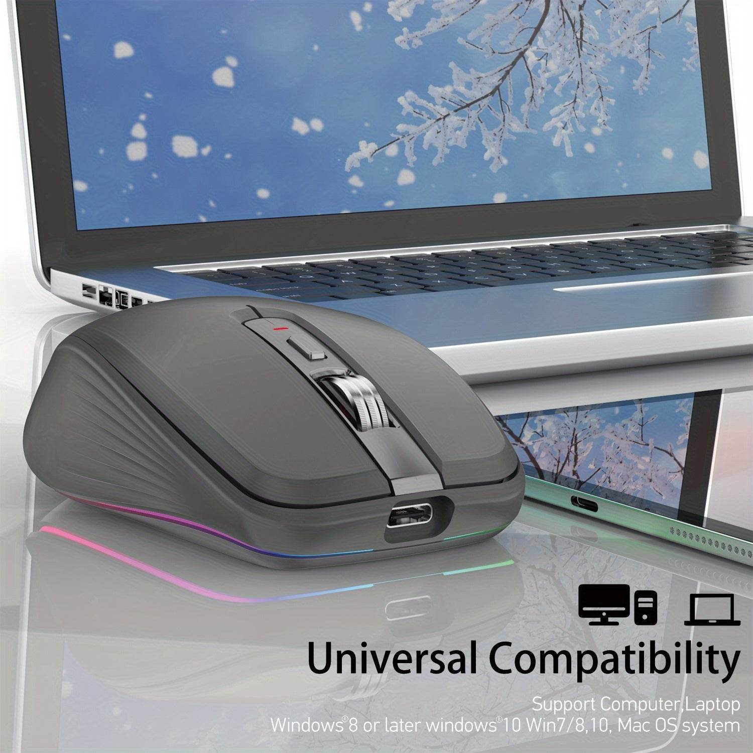 Rechargeable Wireless Mouse With Dual Modes - findify 2025