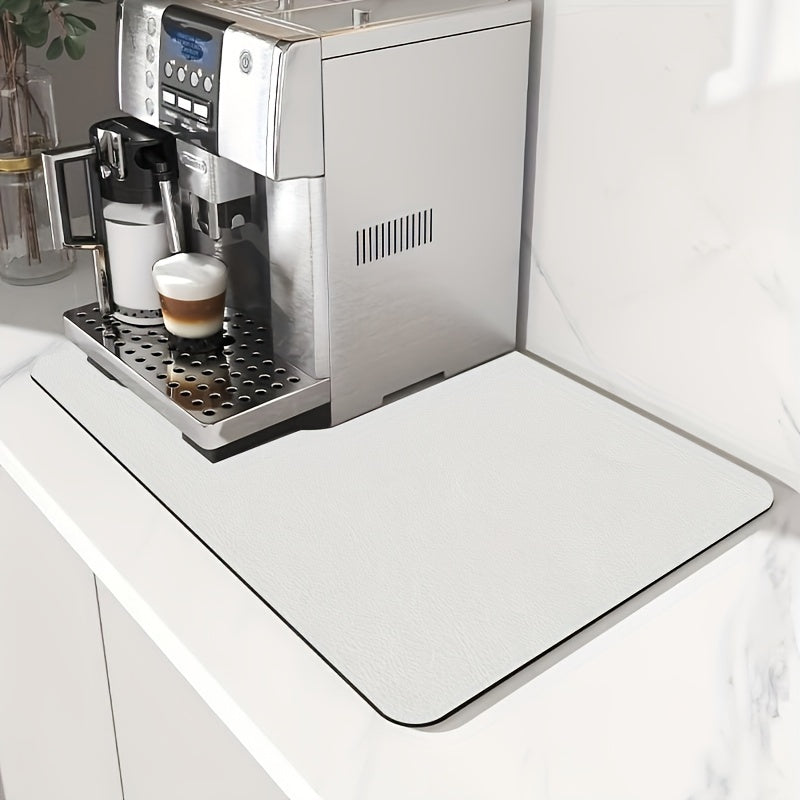 1pc, Premium Rubber Kitchen Drain Mat - Water-Resistant, Insulating, Filtering, and Anti-Slip - Cotton-Blend, Durable, and Easy-to-Clean for Kitchen Supplies