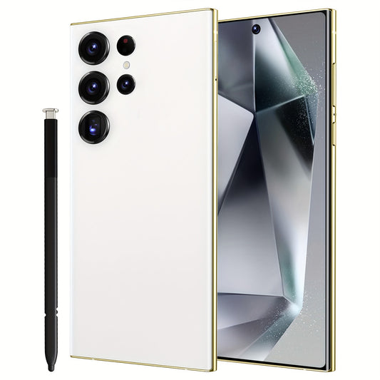 Unlocked Cell Phones I24 Ultra Smartphone Android 13 Phones 8+256GB 6.8" HD Screen Dual SIM 6800 MAh/Built-in Pen