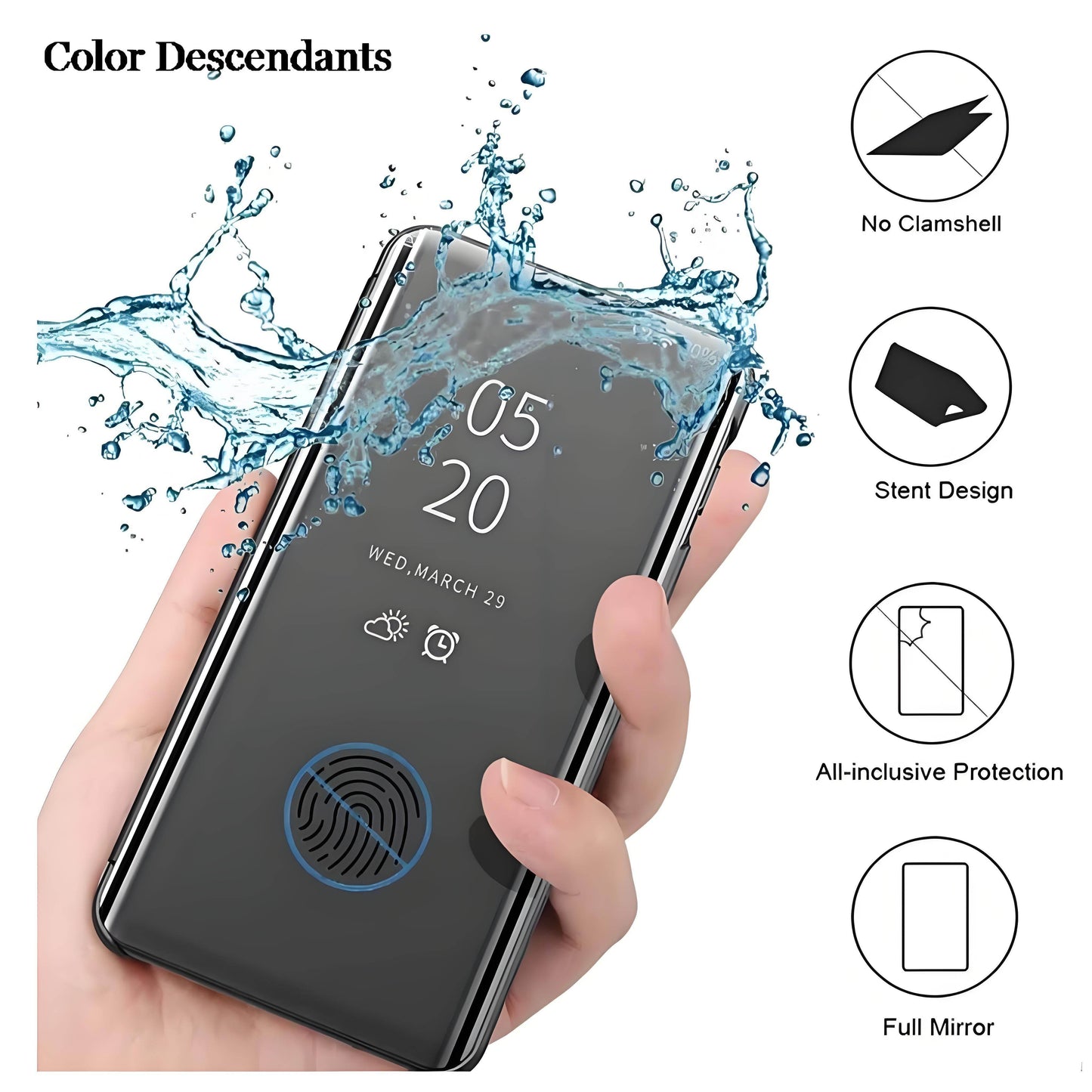 Mirror Smart Flip Phone Case for SamSung - findify 2025
