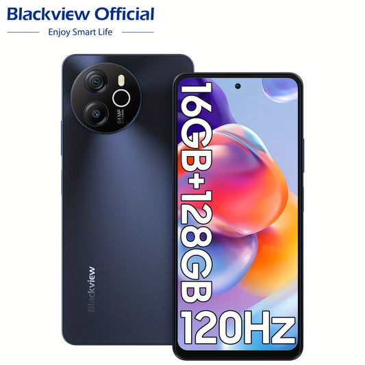 Blackview Shark 8 Unlocked Android Phones, 16GB+128GB/SD 2TB Unlocked Phones, Helio G99, Android 13 Smartphones, 120Hz 6.78" FHD+, 5000mAh+33W Fast Charge, 64MP Camera, NFC, 4G Dual SIM Mobile Phones
