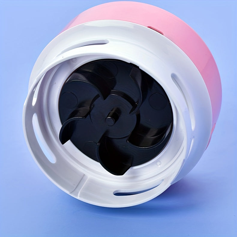 Mini Cute Desktop Vacuum Cleaner - Ultra-Portable Dust Buster with Powerful Suction - Effortlessly Cleans Corners, Adorable Design for Home & Office