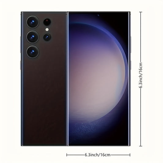 Touchscreen Smartphone - 8+256GB Dual SIM Dual Standby Cell Phones With Face Recognition, HD Camera, Long-Lasting 6800mAh Battery, Stylus, Headphones, Type-C Charging Cable, Case, And Screen Protector - Perfect Holiday Birthd