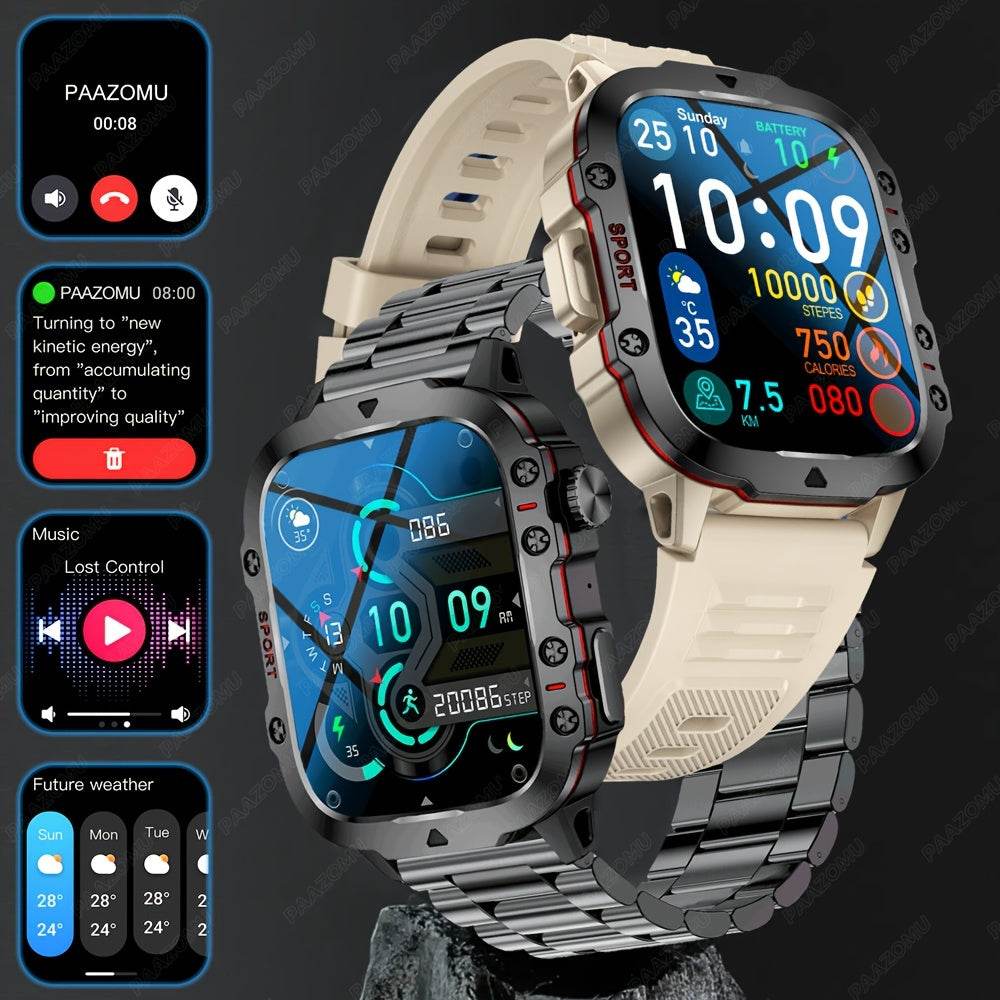 New Rugged Smart Watch Men - findify 2025
