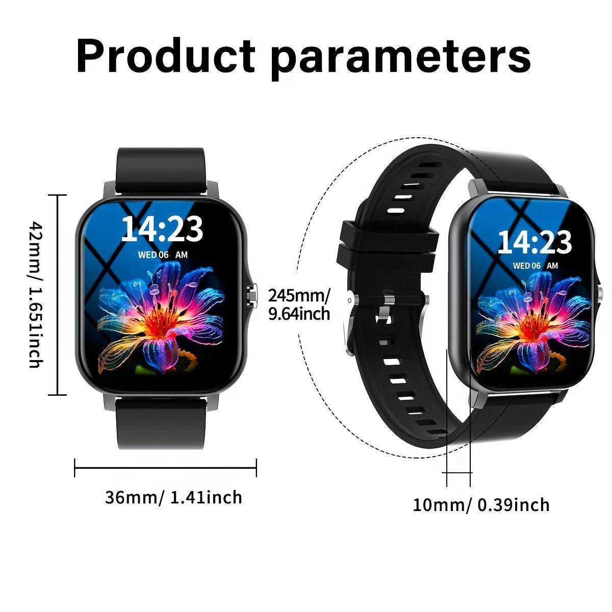 Zinc Alloy Smart Watch with Wireless Calls - findify 2025