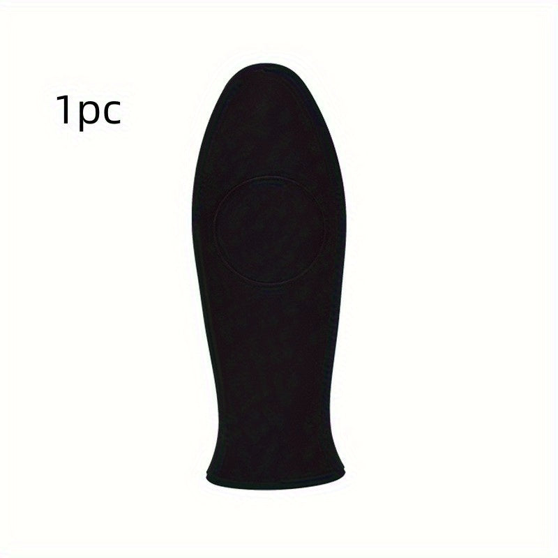 1pc Heat Resistant Silicone Handle Holder - For Cast Iron Skillets & Metal Cookware - Kitchen Supplies - Protect Your Hands From Burns - Perfect Gift for Home Cooks & Bakers