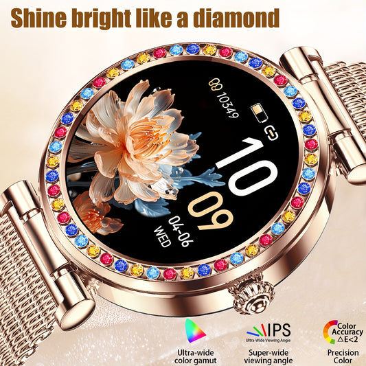 2024 Cheap Smart Watch For Women With Full Touch Screen, Wireless Calling, 100+ Sport Modes, Voice Assistant, Sedentary Reminder, Multiple Dials Smart Watches For Men Android Phones For IPhone, Explore Ultimate Versatility Wi