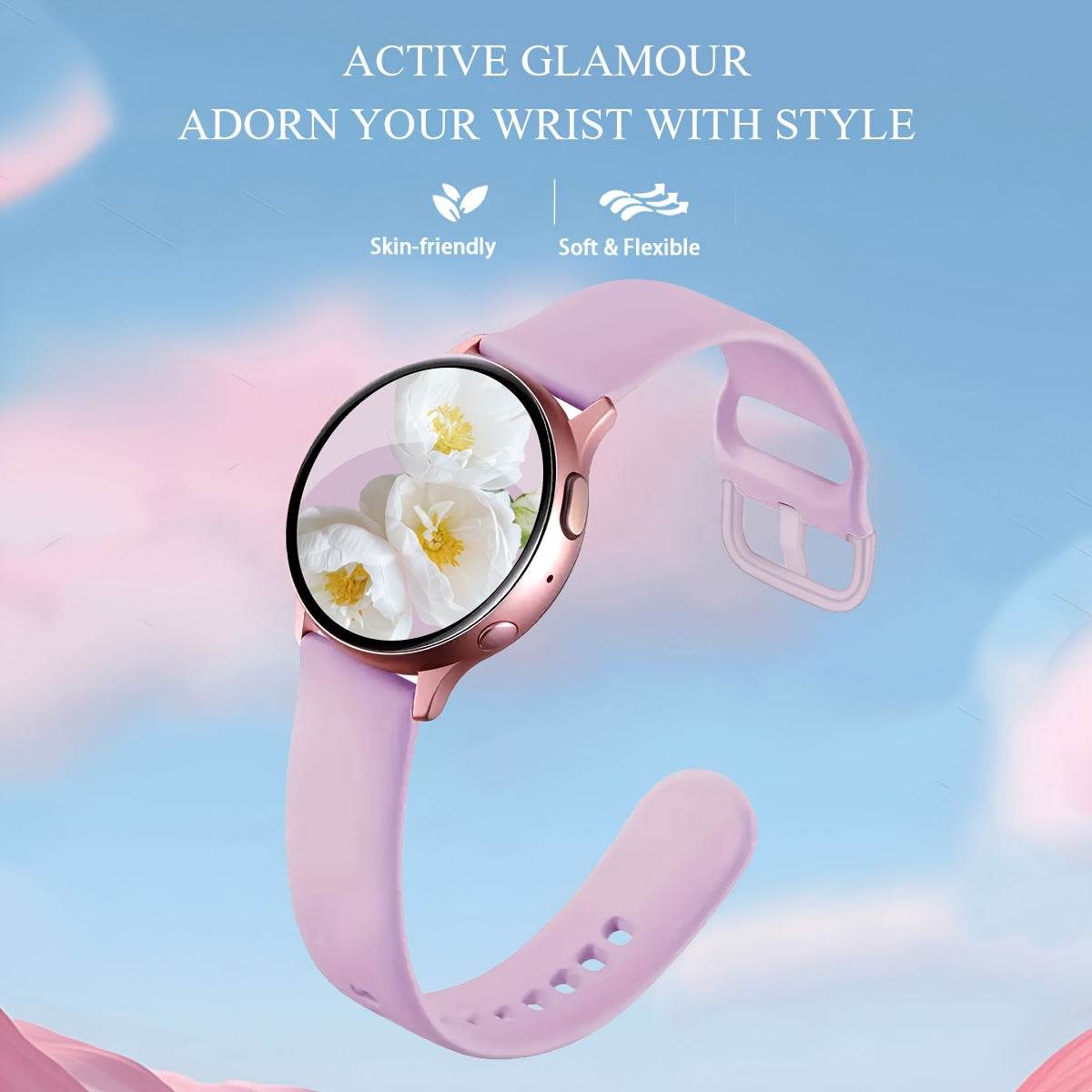 1pc Silicone Smartwatch Band - findify 2025
