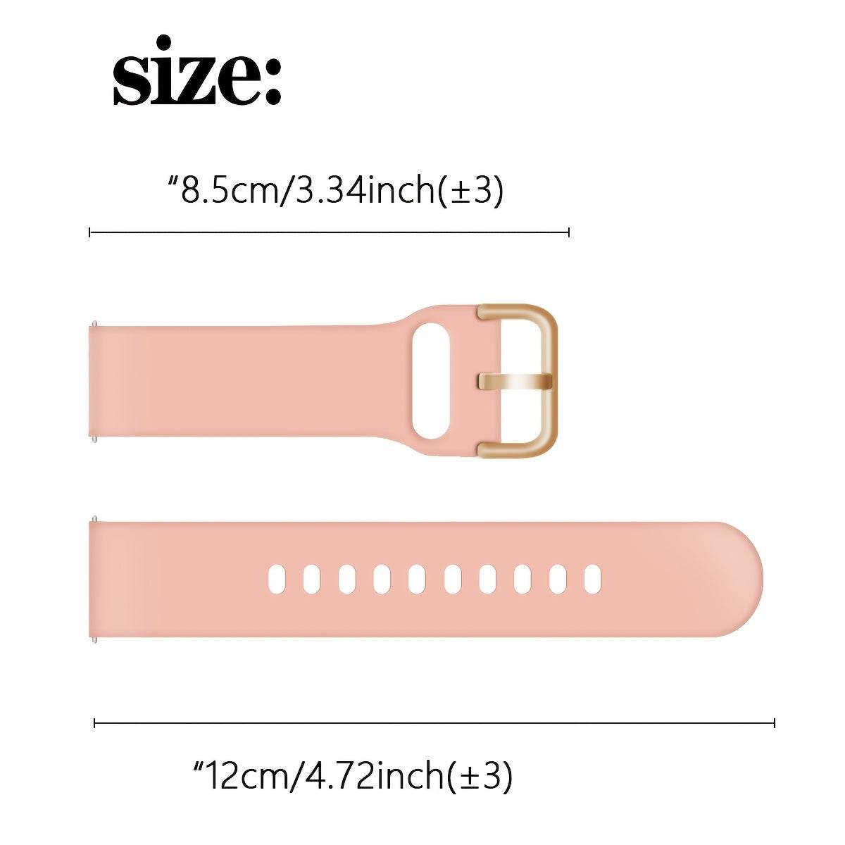 1pc Silicone Smartwatch Band - findify 2025