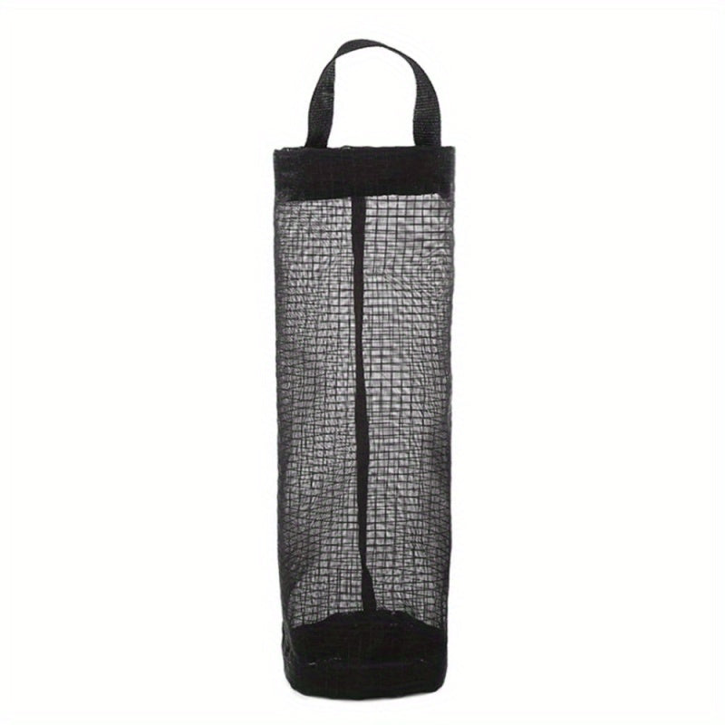 [Durable Trash Bag Organizer] Durable Plastic Under-Cabinet Kitchen Trash Bag Organizer | Open Storage Design, Secure Mounting, Space-Saving Garbage Bag Holder for Countertop Clutter Reduction, Sleek Storage Solution | Sturdy