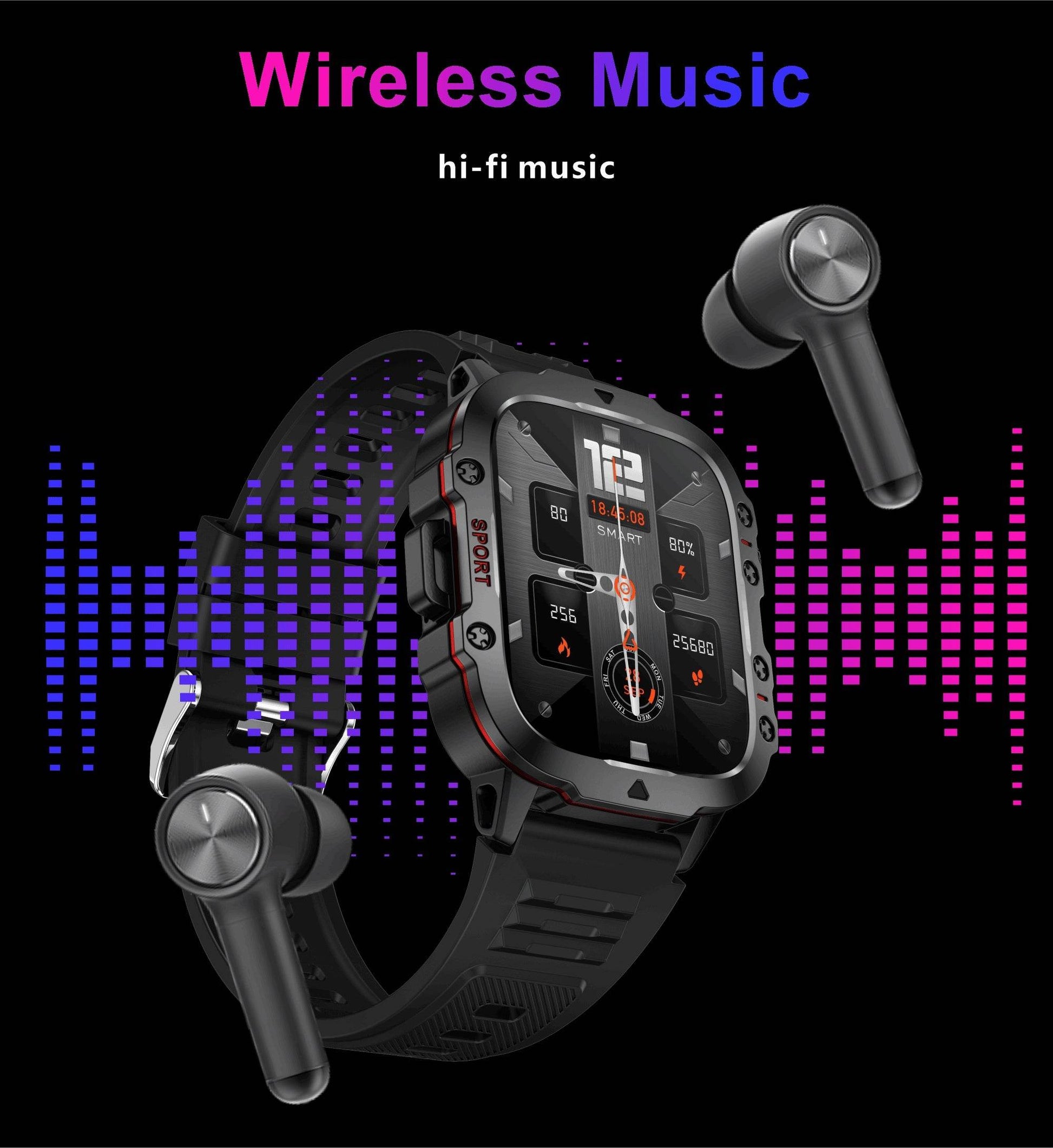 New Rugged Smart Watch Men - findify 2025