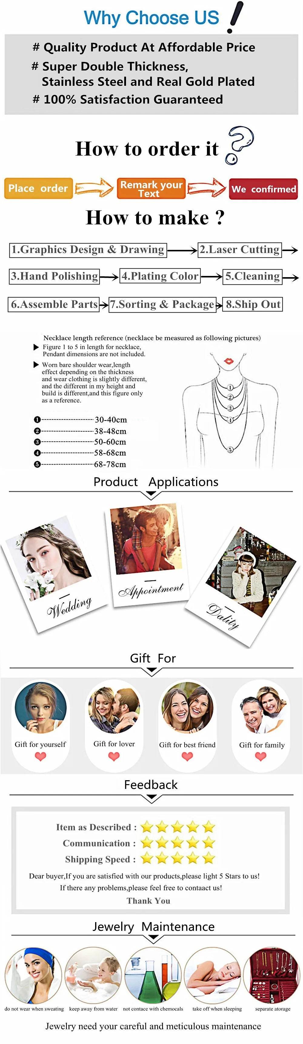 Family Jewelry Engraved Name Circles Necklace Personalized Nameplate Custom Stainless Steel Pendant Necklaces For Women - findify 2025