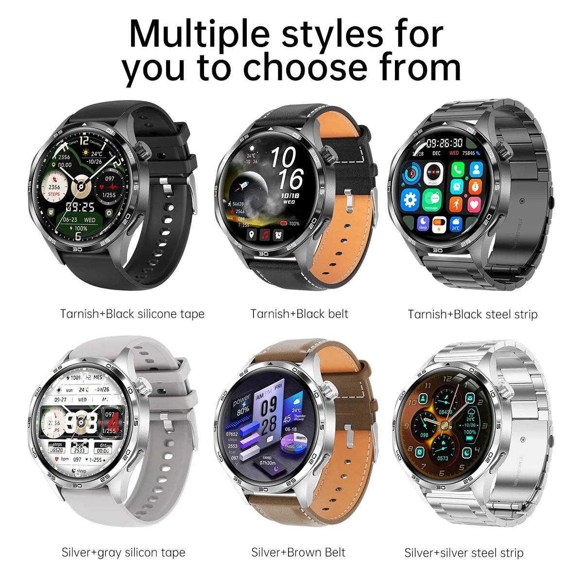 Watch GT5 PRO Smartwatch GPS Motion Trajectory HD Screen Bluetooth Call NFC Men Smart Watch Outdoor Sports Watches Men 2024 New - findify 2025