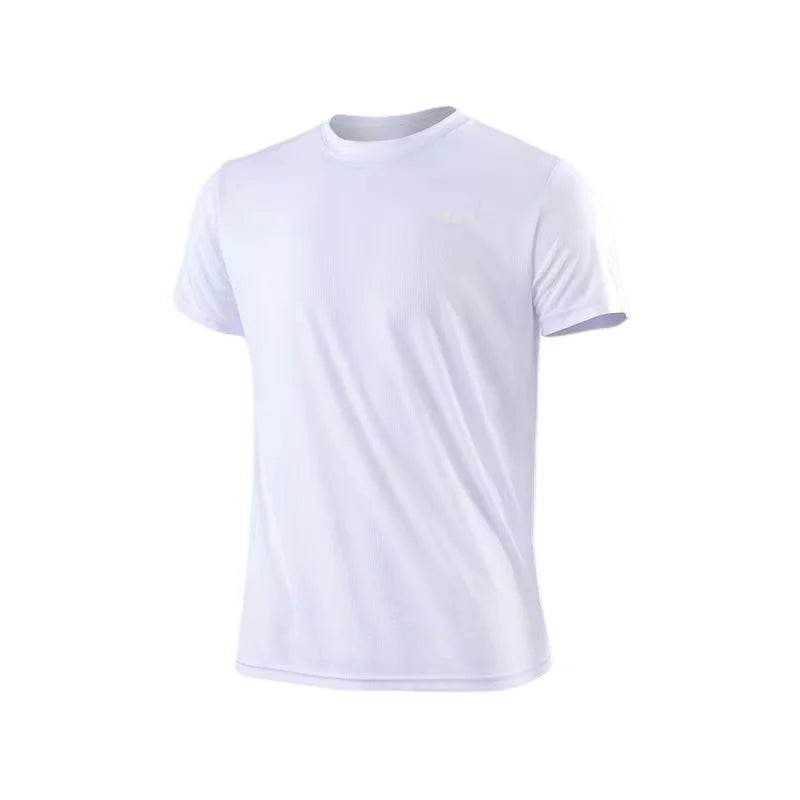 Men's Quick Dry Short Sleeve Gym Running Moisture Wicking Round Neck T-Shirt Training Exercise Gym Sport Shirt Tops Lightweight - findify 2025