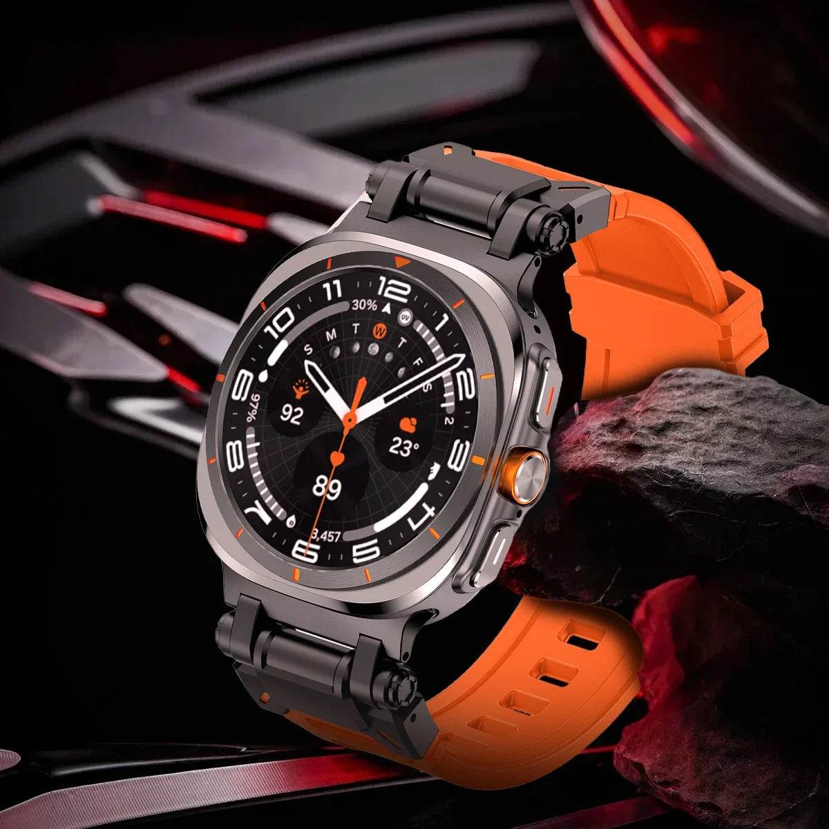 Rubber Strap for Samsung Galaxy Watch 7 Ultra 47mm Sports Silicone Band Bracelet for Galaxy Watch Ultra 47mm Watchband Wristband - findify 2025