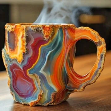 Crystal Clear: Mineral-Infused Coffee Mugs