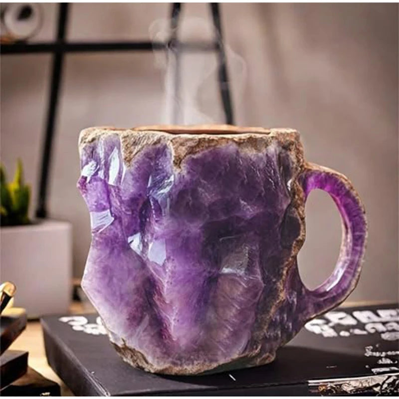 Crystal Clear: Mineral-Infused Coffee Mugs