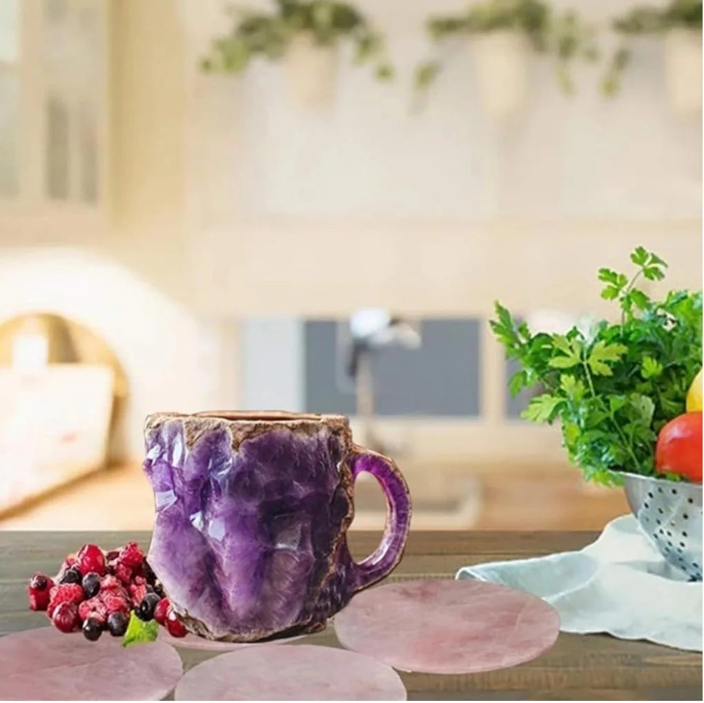 Crystal Clear: Mineral-Infused Coffee Mugs