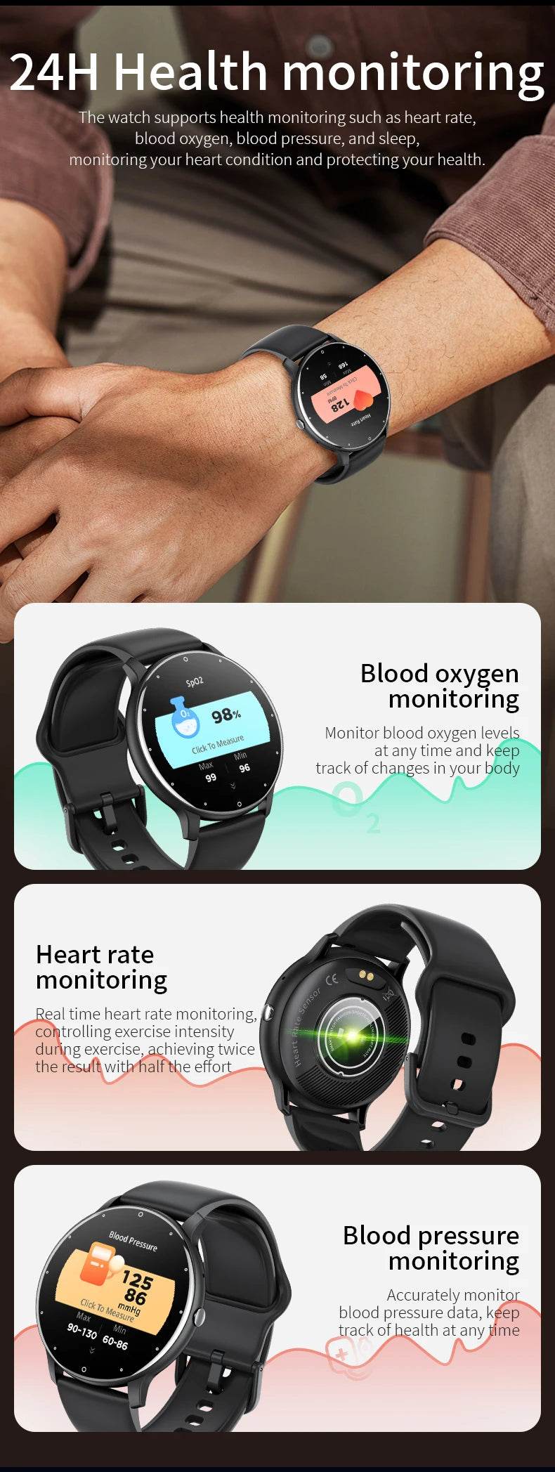 LIGE 2025 Smart watch Ladies - findify 2025
