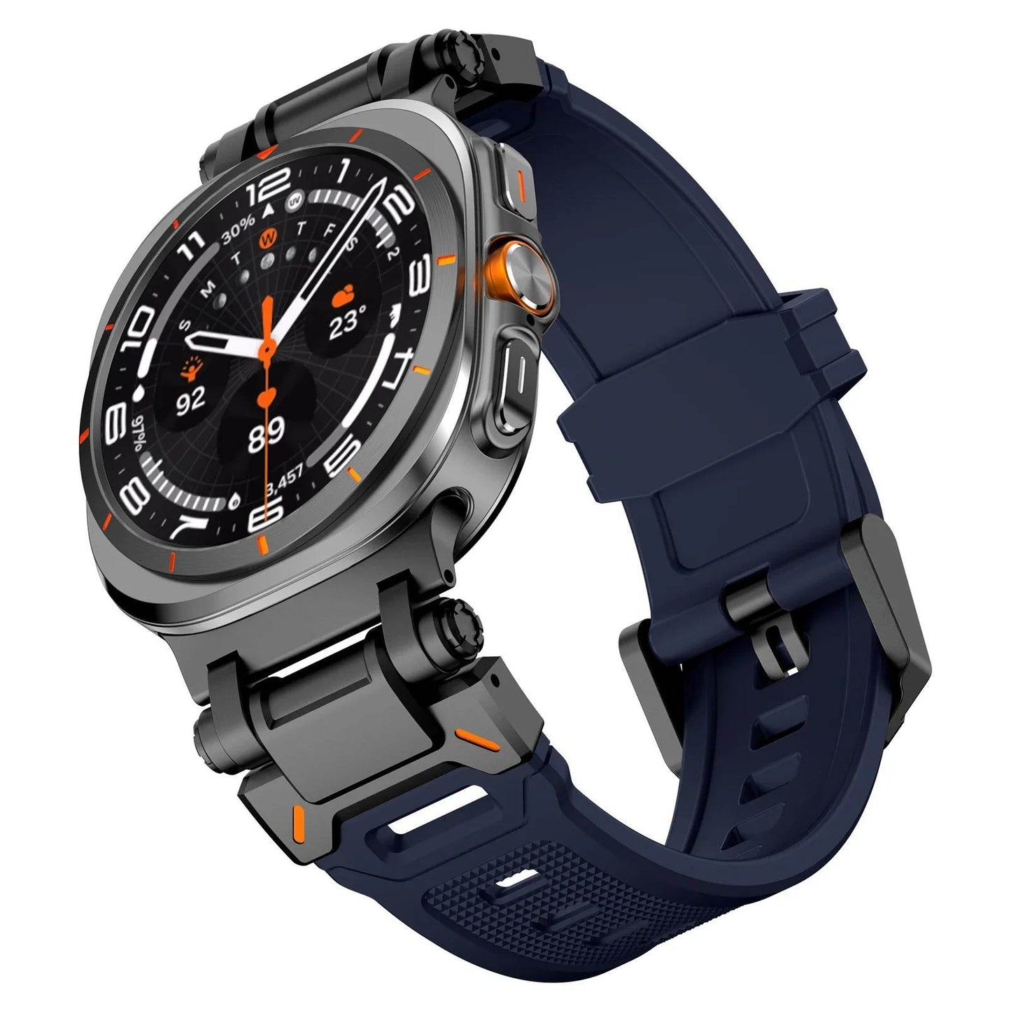 Rubber Strap for Samsung Galaxy Watch 7 Ultra 47mm Sports Silicone Band Bracelet for Galaxy Watch Ultra 47mm Watchband Wristband - findify 2025