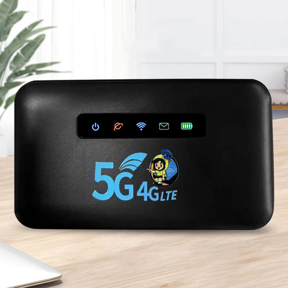 4G Pocket Wireless WiFi Router Portable Mobile WiFi Hotspot CAT4 150Mbps WiFi Mobile Router 2600mAh with SIM Card Slot