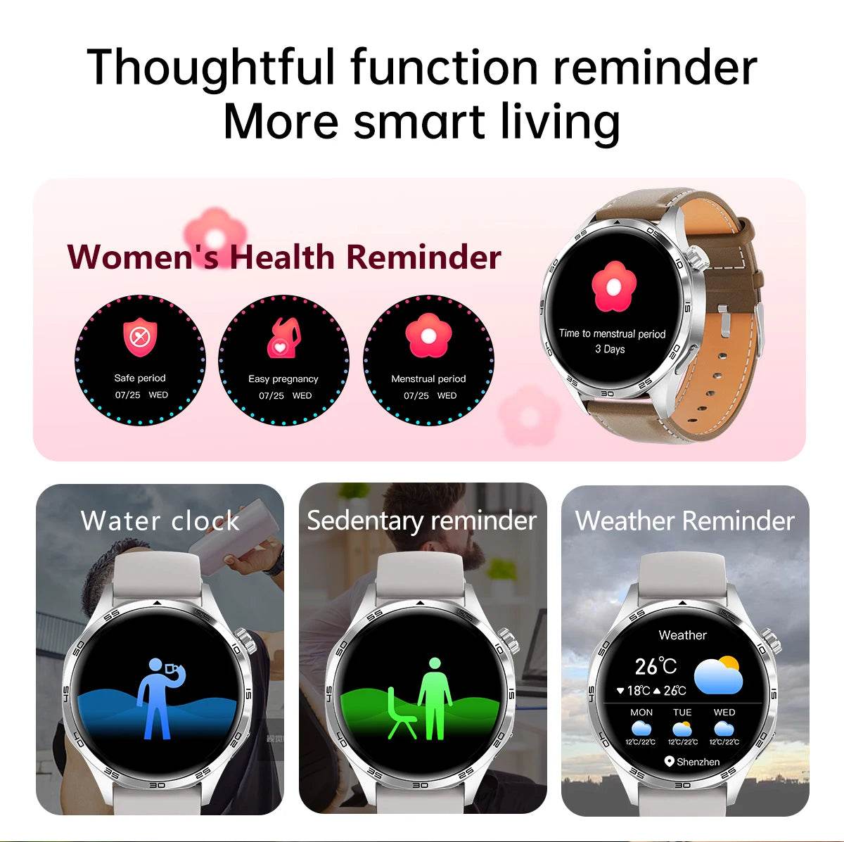 Watch GT5 PRO Smartwatch GPS Motion Trajectory HD Screen Bluetooth Call NFC Men Smart Watch Outdoor Sports Watches Men 2024 New - findify 2025