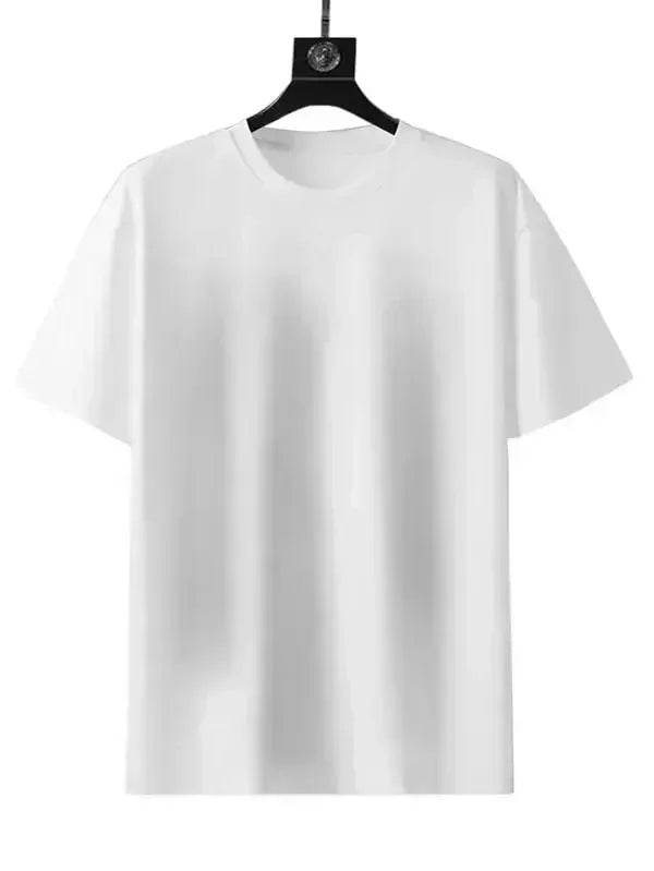 Little Ronaldo Football Star Printed Short Sleeve T-shirt Men Women Europe and The United States Fashion Brand Cotton Shirt - findify 2025