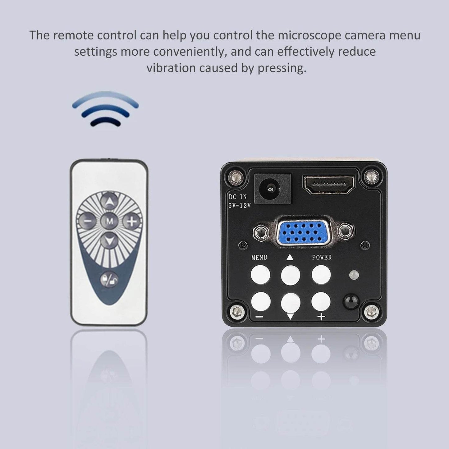 Yizhan HD Electronic Digital Microscope For Soldering Microscope Set 1080P VGA/HDMI Industrial Camera 150X Zooms Fold Bracket - findify 2025