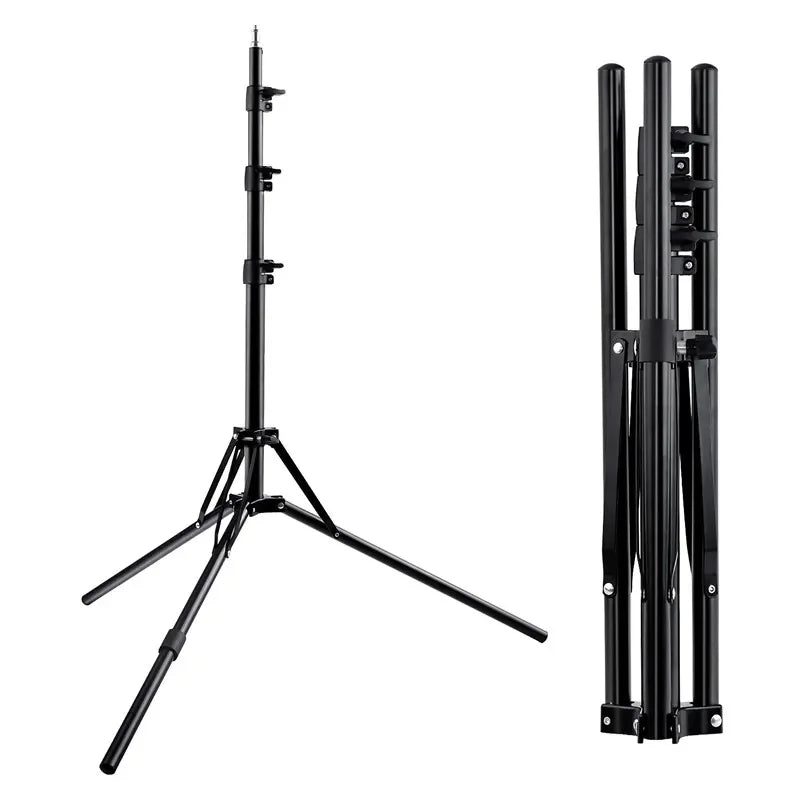 Fusitu FT-54 LED Ring Light Dimmable Selfie Lamp Stand Phone Holder For Video Live Profissional Photography Lighting kit