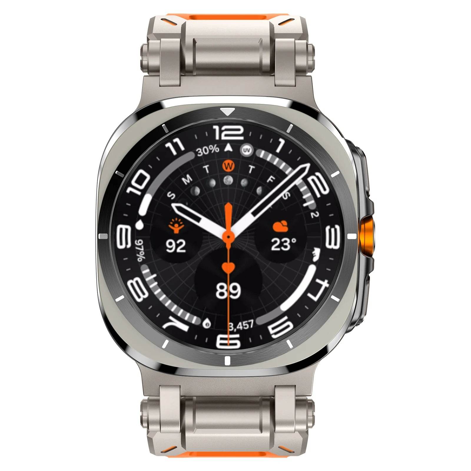 Rubber Strap for Samsung Galaxy Watch 7 Ultra 47mm Sports Silicone Band Bracelet for Galaxy Watch Ultra 47mm Watchband Wristband - findify 2025