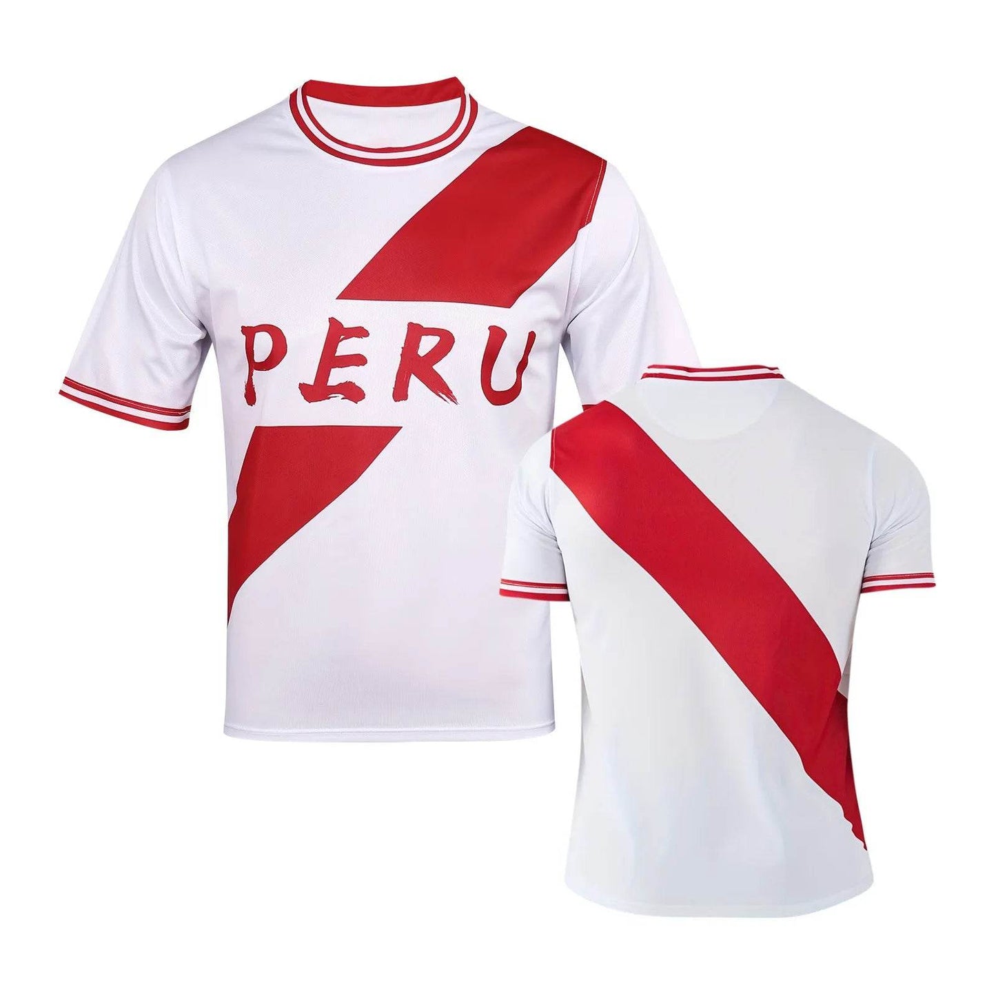 Unisex Round Neck T-Shirt Football Match Fans Cheering Casual All-Match Trend Basic Loose Tops Comfortable Breathable Tops - findify 2025