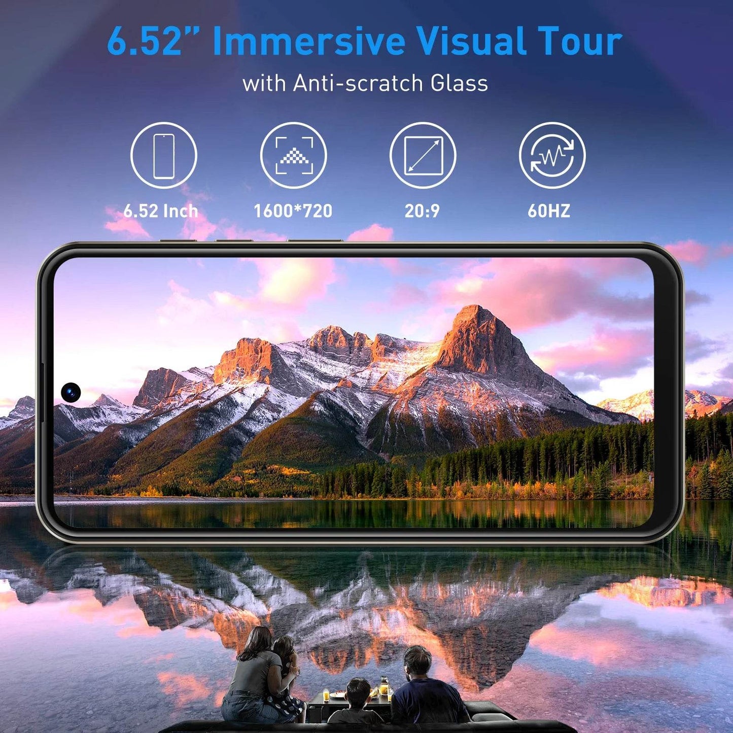 XGODY X31 New,Cell phone,6.5 inch,3GB RAM,64GB ROM,Smartphone Android,8+13MP,4250mAh,Mobile phones,4G Dual SIM,Google Play Store - findify 2025
